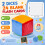 2 Pack 10cm Foam Dice DIY Pocket Cubes 2