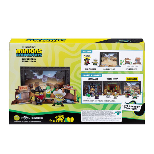 Minions Illumination's Monsters Old Western Sound Stage 2
