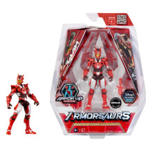 Armorsaurs - Figurenpilot - Liam Roberts 9,5 cm - Pilot des T-Rex - Austauschbare Rüstung und Waffe
