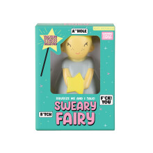 Gift Republic Sweary Fairy Adult Stress Toy - Funny Rude Word Squishy Toy for Grown-ups