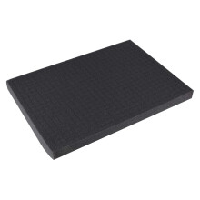 HMF 1451100 Foam Grid, Foam Cube 440 x 315 mm Case Insert Tabletop Various Heights 25 mm