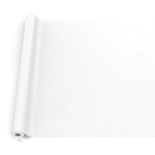 ANRO Oilcloth Tablecloth, Washable, Oilcloth, Garden Tablecloth, Outdoor, Indoor, 220 x 140 cm, Cut Edge, White