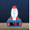 LEXIBOOK, Rocket Nightlight Alarm Clock, RL800SPCLXB 4