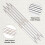 KnitPro Nova Cubics Double Pointed Needles 6" (15cm) | 6.00mm 2