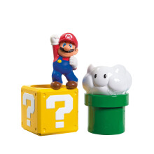 My Mario Pour and Nest Bath Toy Set, Baby Bath Toys with Water Pouring and Stacking, Mario Squirter and Interactive Bath Play Set