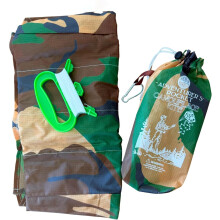 House of Marbles Pocket Camouflage Kite - Foldable Nylon Outdoor Toy with Pouch & Carabiner Clip, Easy to Fly for Beach, Park & Travel
