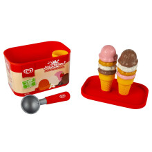 Casdon Official Walls Ice Cream Scoop Play Set - Scoop and Serve Pretend Play Toy for Children Aged 2+