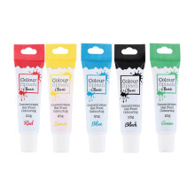 Colour Splash Primary Food Colouring Gel Set - 5 Pack