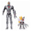 Sonic The Hedgehog DC x Sonic Tails 6cm & Cyborg 13cm Action Figure Multipack 2