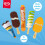 Casdon Casdon Walls Play Ice Cream Set, 5 Pack, Ages 2+ 7