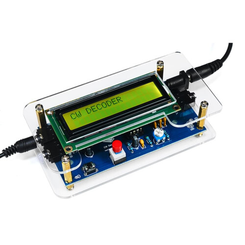 DIY CW Trainer Decoder Kit CW Decoder Morse Code Reader LCD Display Radio Circuit Board Electronic Welding Practice Kits 2