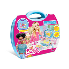 Barbie City Break Adventure Playset- 20 Piece Barbie Play set Travel Carry Case | Play On The Go Kids Toys | Role Play | Pretend Play | Ages 3+