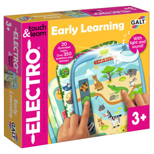 Galt Galt Electro Early Learning Game with 350+ Questions, Touch & Learn