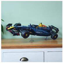 Display Stand compatible with Lego Technic Red Bull Racing F1 Car 42206 | Display your model securely | Heavy Duty stainless steel | Car NOT included