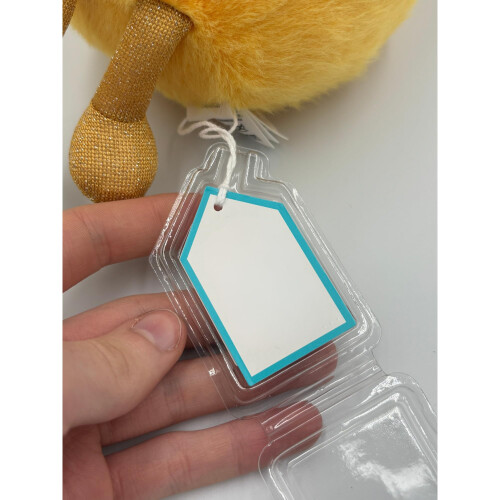 Tag Protectors for Jellycat, Hinged Hard Plastic Shell Cover, 20-Pack, Jelly Cat Tag Protector 2