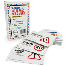 Driving Theory Test Road Sign Flash Cards - 150 UK Driving Theory Test Flashcards | Study Aid for Learner Drivers | UK Theory Test 2025 Revision