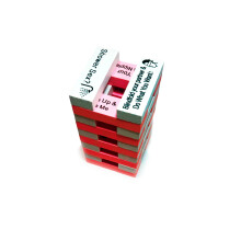 Adult Wooden Stacking Tower Game - 48pcs Couples Games for Adults, Naughty Date Night Sex Games for 2 Players, Intimacy Building Game for Valentine