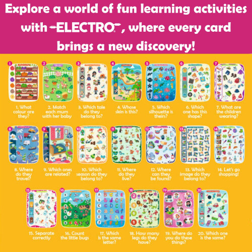 Galt Galt Electro Early Learning Game with 350+ Questions, Touch & Learn 2