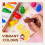 YPLUS Jumbo Stackable Snowman Crayons for Toddlers 1-3, 8 Washable Non-Toxic 4
