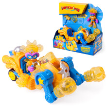 SUPERTHINGS KAZOOM POWER - Combat Vehicle Multy. Kid Multy's combat vehicle from the animated series "Kazoom Power". Contains 1 Vehicle