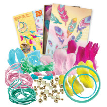 BOX CANDIY Dream Catcher Kit I Chill Out I Dreamcatcher Craft Kit for Kids
