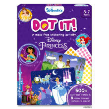 Skillmatics Dot It Sticker Art – Disney Princess Craft Kit, Gift for Kids