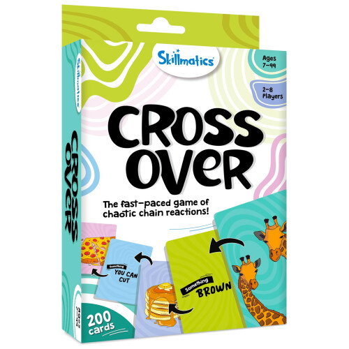 Skillmatics Card Game - Crossover, Fast-Paced Connection Game for All Ages