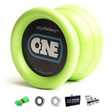 YoyoFactory ONE Yo-Yo - Beginner to Pro Trick Yoyo, 2 Bearings & String