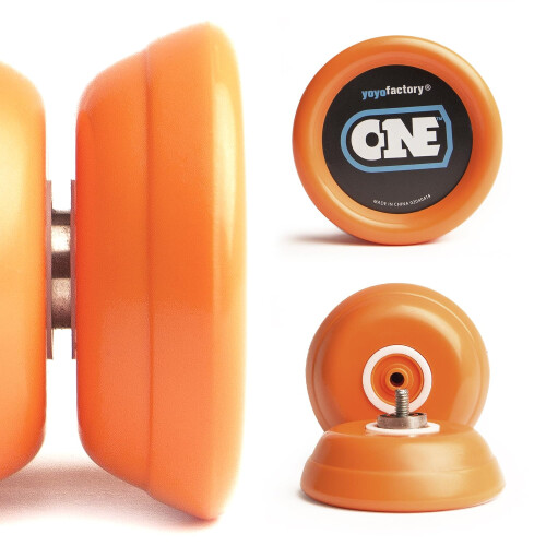 YoyoFactory ONE Yo-Yo - Beginner to Pro Trick Yoyo, 2 Bearings & String 1