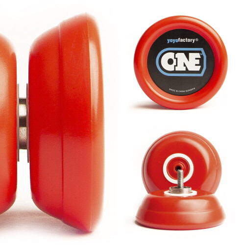 YoyoFactory ONE Yo-Yo - Beginner to Pro Trick Yoyo, 2 Bearings & String 1