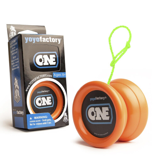 YoyoFactory ONE Yo-Yo - Beginner to Pro Trick Yoyo, 2 Bearings & String 2
