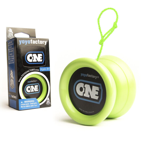 YoyoFactory ONE Yo-Yo - Beginner to Pro Trick Yoyo, 2 Bearings & String 2