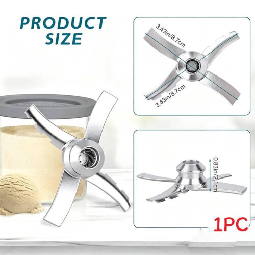 Paddle Blade For Creami Nc300 Series Ice Cream Makers Replacement With Stirring And Grinding Features