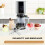 Paddle Blade For Creami Nc300 Series Ice Cream Makers Replacement With Stirring And Grinding Features 6