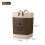 (Brown) Foldable Linen Laundry Organizer With Large Capacity For Area Bathroom Laundry 1