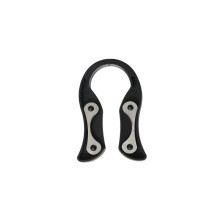 (Slim One Piece)Coupe-feuille de vin en acier inoxydable avec poignée en plastique pour alimentation de cuisine utilisation durable