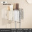 (White Gray)Multicup Wallmounted Toothbrush Rack For Bathroom Storage And Tool Hygiene 1