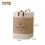 (Beige) Foldable Linen Laundry Organizer With Large Capacity For Area Bathroom Laundry 1