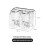 (Clear 2pcs Cup)Multicup Wallmounted Toothbrush Rack For Bathroom Storage And Tool Hygiene 10