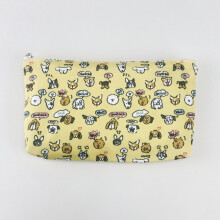 (Yellow) Dog Pattern Minimalist Pen Holder Made Of Nonwoven Cloth For School And Work