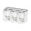 (White Gray)Multicup Wallmounted Toothbrush Rack For Bathroom Storage And Hygiene Tool 6
