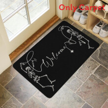 (Style8,50x80cm)Halloween Floor Mat With Nonslip Rubber Back And Linen Surface For Entryway