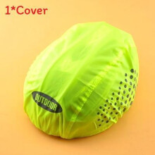 (Green)Cycling Bike Helmet Cover Waterproof Windproof Bicycle Helmet Cover Rain