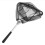 Aluminum Alloy Triangular Folding Short Section Fishing Net Easy Transport Outdoors For 1