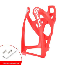 (Red Bottle Cage)Bike Water Bottle Mount With Double Wing Design For Road And Mountain Bike Riders