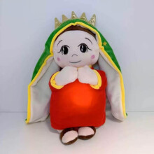 (red-2, 40cm) 40cm Soothing Plush Toy Baby Sleep Doll Girl Night Light Music Princess Stuffed Animal