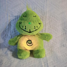 Grinch Plush Toy 35cm Green Monster Breathing Doll Soothing Sleep Companion Stuffed Animal Gift