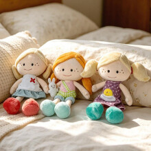 (pink, 32cm) Creative Doll Plush Toy Kids Comfort Companion Gift for Girls Stuffed Animal Doll