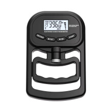 (Black )Grip Strength Tester Digital Hand Dynamometer Meter Lcd Screen Easy Portability