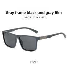 (Gray)Classic Mens Polarized Sunglasses Allframe Driving Outdoor Accessory Fashion